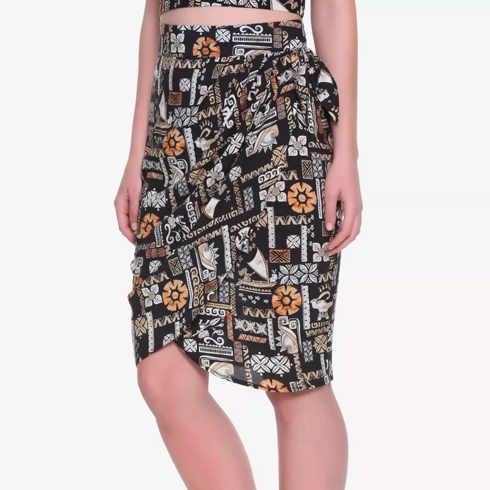 Disney | Her Universe Moana Retro Wrap Skirt - Picture 1 of 11